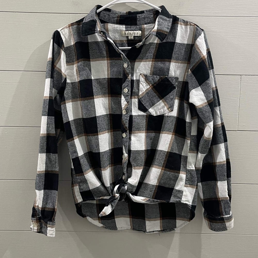 Harper | Plaid Button Up Size Small